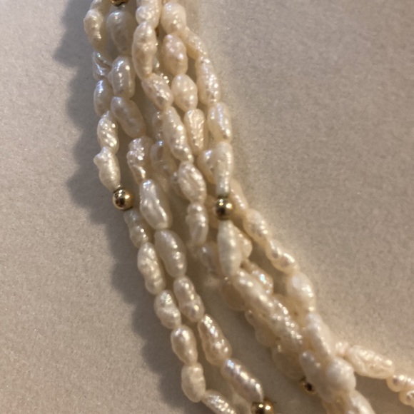 Rice Pearls 14k - Picture 10 of 15